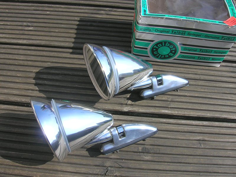 TALBOT MIRRORS PORSCHE 356 911 SPIEGEL MB 190SL 300 NOS eBay