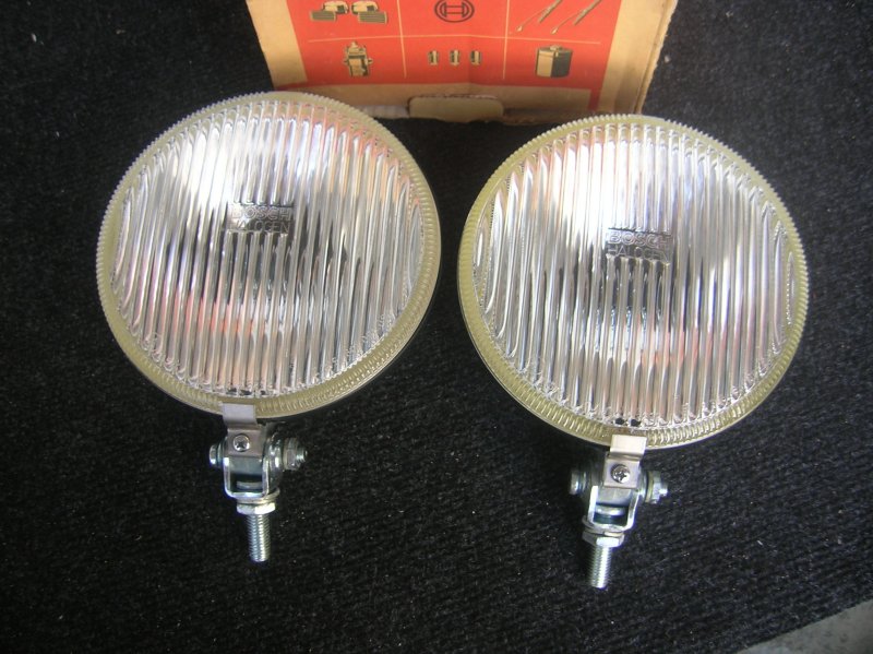 BOSCH HALOGEN VINTAGE FOGLIGHT FOG LAMP LIGHT OLDTIMER CLASSIC RALLY